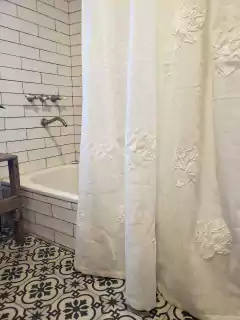 Cortina de baño sin volado - Law&Co