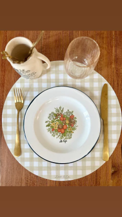 INDIVIDUALES x 2 VICHY IMPERMEABLES - Law&Co