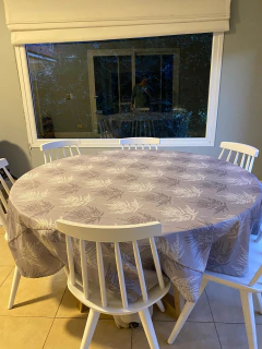 MANTEL REDONDO IMPERMEABLE - tienda online