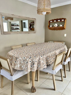 MANTEL REDONDO IMPERMEABLE - tienda online