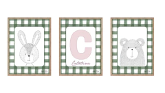 LAMINAS DE CUADROS LETRAS/ANIMALES en internet