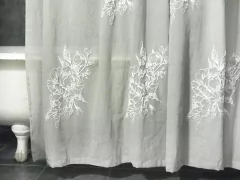 Cortina de baño sin volado