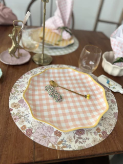 INDIVIDUAL x 2 IMPERMEABLE JARDIN ROSÉ - Law&Co