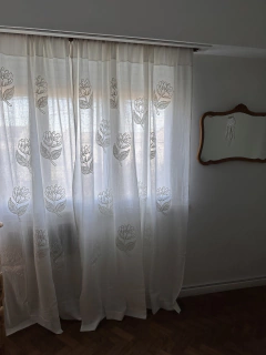 2 PAÑOS DE CORTINA DE VENTANA - comprar online