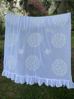 Cortina de baño sin volado