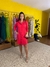 Chemise na Cor Vermelho e Verde Azeitona