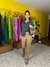 Calça Skinny Caramelo na internet