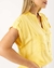 Camisa Manga Curta Amarela - comprar online