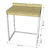 ESCRITORIO MIRLO HOME OFFICE UN CAJON MELAMINA - tienda online