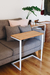 MESA AVE AUXILIAR DE ARRIME PARA SILLON ESTILO INDUSTRIAL 75H PARAISO. - Mas Espacios Muebles