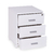 CAJONERA RODANTE CON TRES CAJONES Y LLAVE 45x45x60 - Mas Espacios Muebles