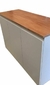MUEBLE BIBLIOTECA BLANCO DE 120x35x75 TAPA MADERA PARAISO PTAS ABRIR en internet