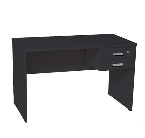 ESCRITORIO PUESTO DE TRABAJO CON CAJONERA Y LLAVE MELAMINA COLOR