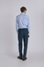PANTALON PINZADO LANA AZUL en internet