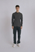 REMERA MAO BOTONES GRIS PREMIUM PIMA PERUANO en internet