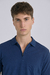 POLO AZUL CIERRE PREMIUM PIMA PERUANO - tienda online
