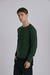 SWEATER CUELLO REDONDO VERDE - comprar online