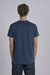 REMERA V AZUL PREMIUM PIMA PERUANO - tienda online