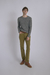 JEAN DE GABARDINA VERDE LAVADO - comprar online