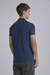 POLO AZUL 1 BOTON PREMIUM PIMA PERUANO - MANCINI