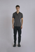 JEAN DE GABARDINA NEGRO LAVADO - comprar online