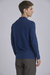 REMERA MAO BOTONES AZUL PREMIUM PIMA PERUANO - tienda online