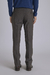 PANTALON SIN PINZAS LANA MARRON - tienda online