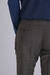 PANTALON SIN PINZAS LANA MARRON - MANCINI