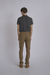 PANTALON SIN PINZAS LANA CAMEL en internet