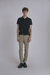 POLO NEGRA 1 BOTON PREMIUM PIMA PERUANO - comprar online