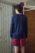 Sweater Cuello Redondo Azul - comprar online