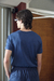 Remera Azul Premium Pima Peruano - comprar online