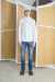 Camisa Blanca 100% Lino - MANCINI