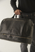 Bolso Camisero Negro 100% Cuero