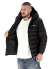CAMPERA BROSS CLASSIC DOBLE CAPUCHA NEGRA - comprar online