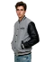 CAMPERA BROSS PAÑO MELANGE NEGRA - comprar online