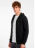 CAMPERA CAPUCHA SARGADA NEGRA - comprar online