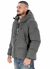 CAMPERA BROSS LONDON CON CINTA GRIS OSCURO - comprar online