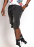 BERMUDA JEAN BROSS NEGRA BIG LASER CON ROTURAS en internet