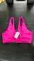 Top cruzado fuscia - Power FItness