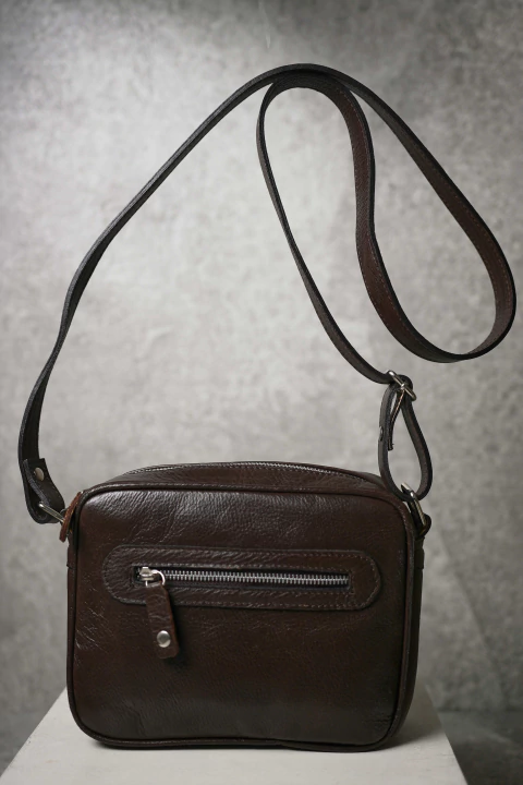 Bandolera Padua CHOCOLATE - comprar online