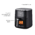 Freidora De Aire Air Fry 4Lts [AF2040] - Smart-Tek