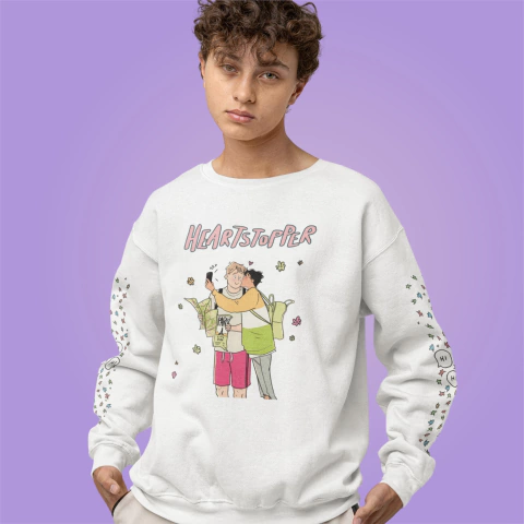 Moletom Heartstopper - Nick e Charlie