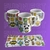 Caneca Justin Bieber - Drew House Stickers