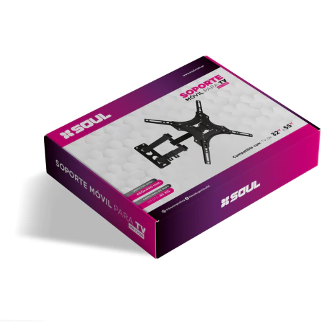 SOPORTE DE TELE 32" A 55 " / TV-500 / SOUL