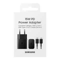 Cargador Samsung 15w TIPO C (con cable)