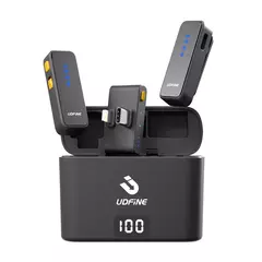 MICROFONO CORBATERO DUAL MIC LITE UDFINE - comprar online