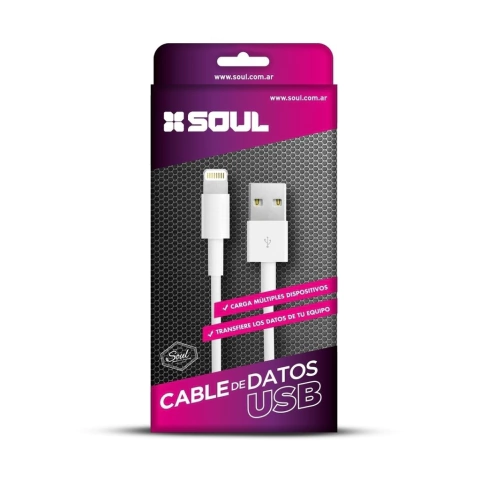 CABLE SOUL MICRO USB/TIPO C/LIGHTNING