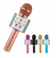 MICROFONO / PARLANTE BLUETOOTH KARAOKE WS 825 DATACELL en internet
