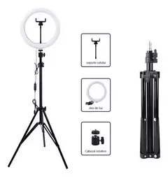 ARO DE LUZ LED 26CM CON TRIPODE 180CM - comprar online